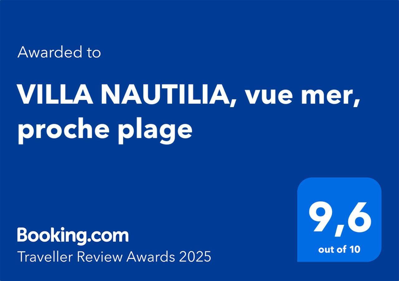 Villa Nautilia, Vue Mer, Proche Plage 레트루아질레 외부 사진